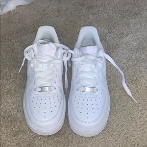 Brand new, never worn AirForce 1s. Size Women’s 7.